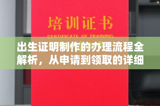 莒县出生证明制作的办理流程全解析，从申请到领取的详细指南